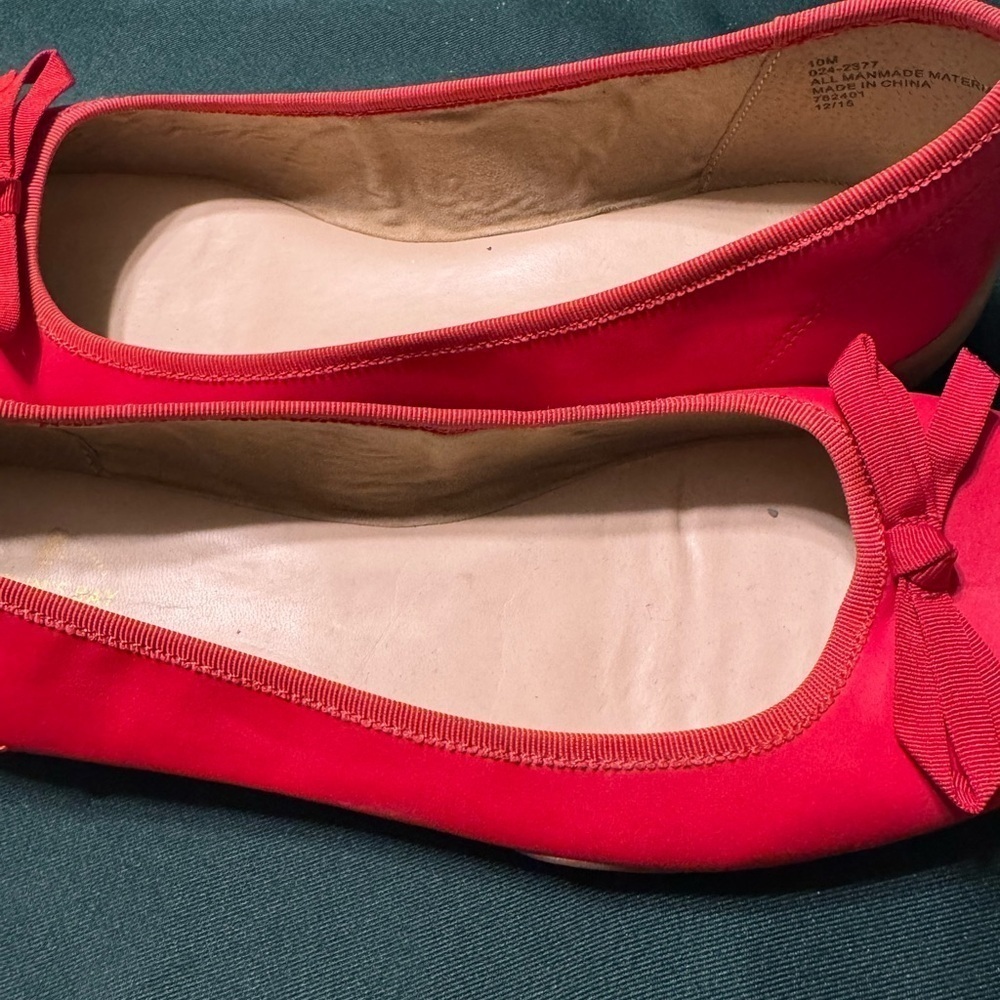 Spring Time Beautiful Pink Ballerina Flats by St John’s Bay Women’s Size 10 - Picture 2 of 13